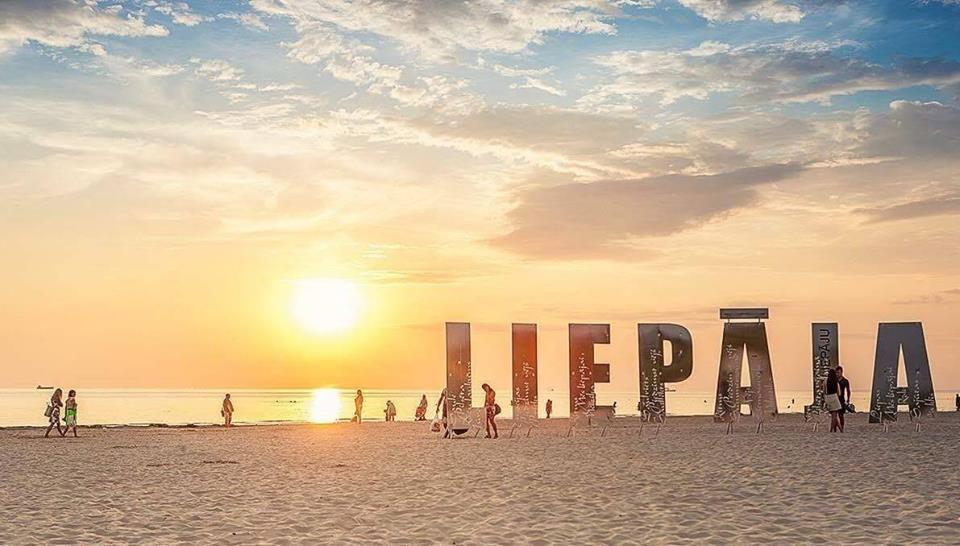 Apartamento Dzintari Liepāja Exterior foto